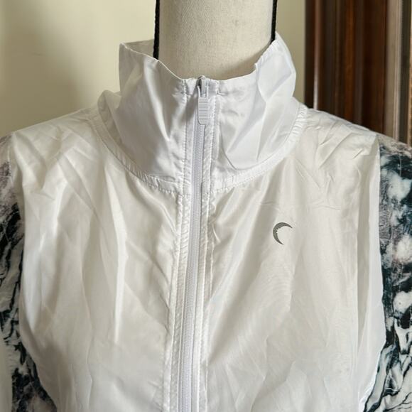 Zyia | White Marble Mesh Jacket Size M NWT - Picture 5 of 16